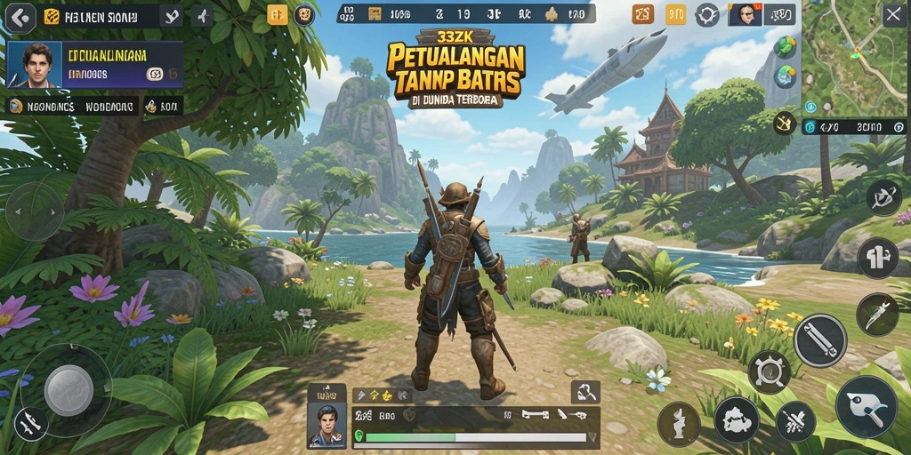 Gameplay menakjubkan dengan eksplorasi dunia terbuka di 33ZK.