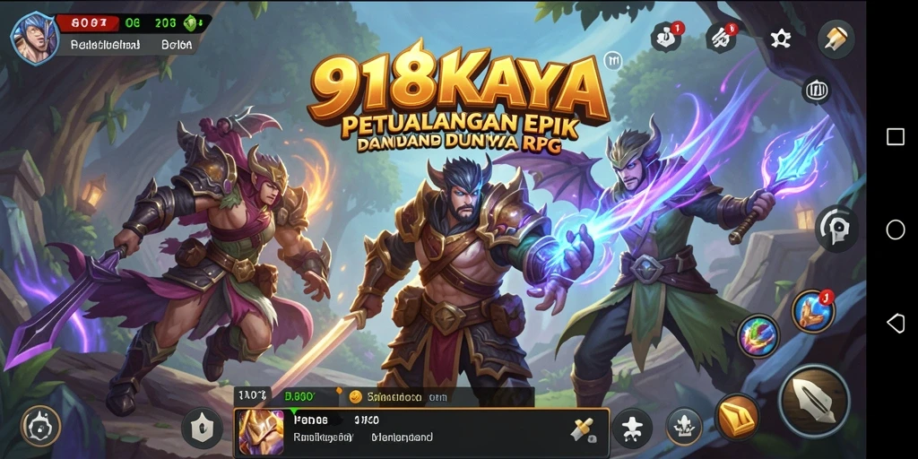 Gameplay seru dan immersif di dunia RPG 918KAYA.