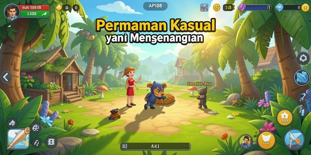 Tampilan gameplay <strong>API88</strong> yang menyenangkan dan penuh warna.