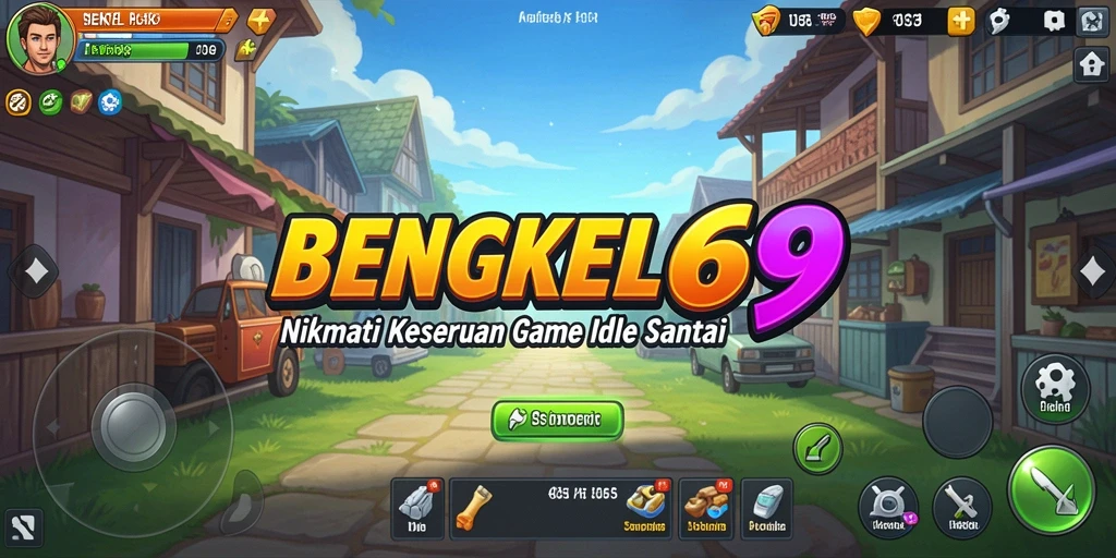 Tampilan permainan BENGKEL69 yang menarik dan menyenangkan.