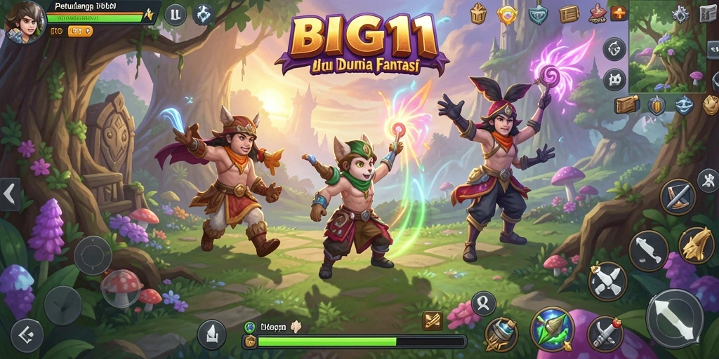 Gameplay seru dan penuh petualangan di dalam BIG11.