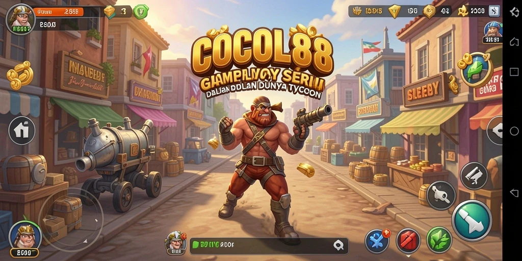 Tampilan gameplay seru dari COCOL88 yang menantang strategi Anda.
