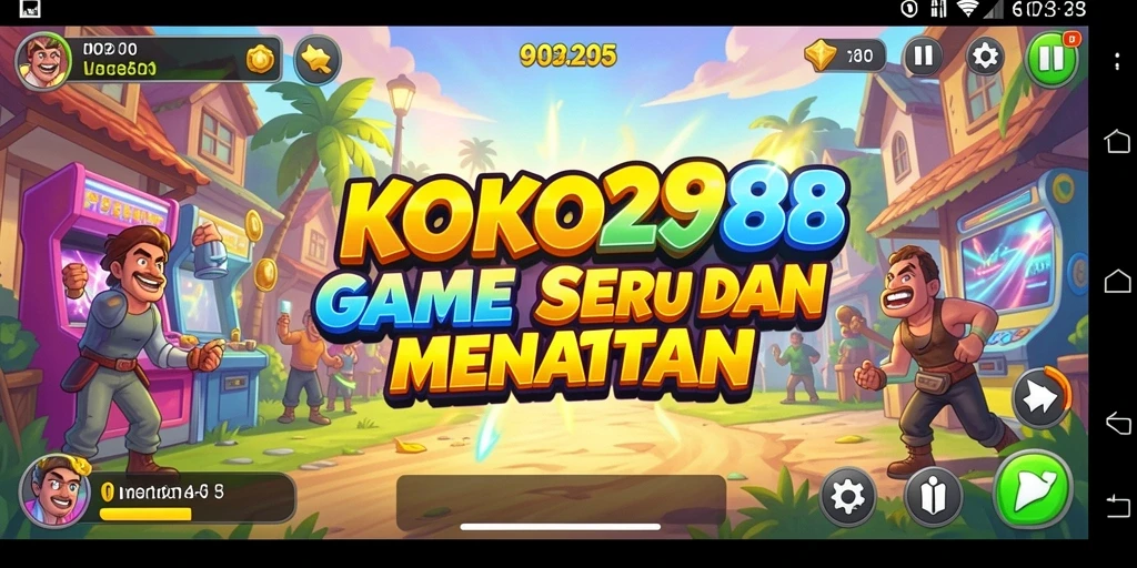 Tampilan menarik dari gameplay seru KOKO288 yang menghibur.
