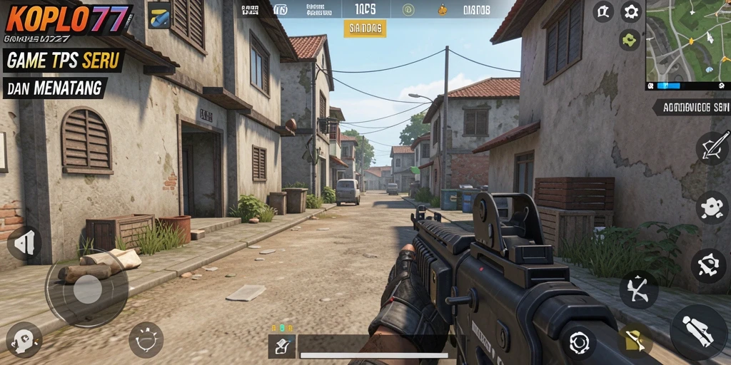 Gameplay seru dengan pertempuran intens di KOPLO77.