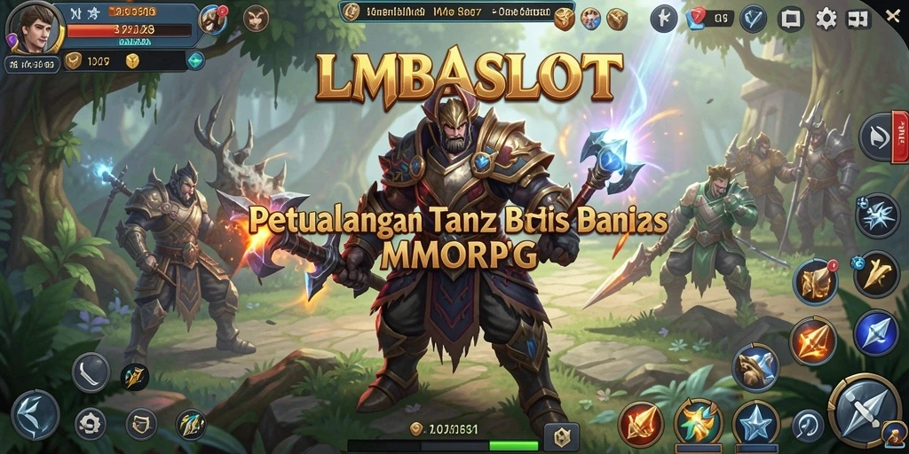 Tampilan gameplay LMBASLOT yang seru dan menakjubkan.
