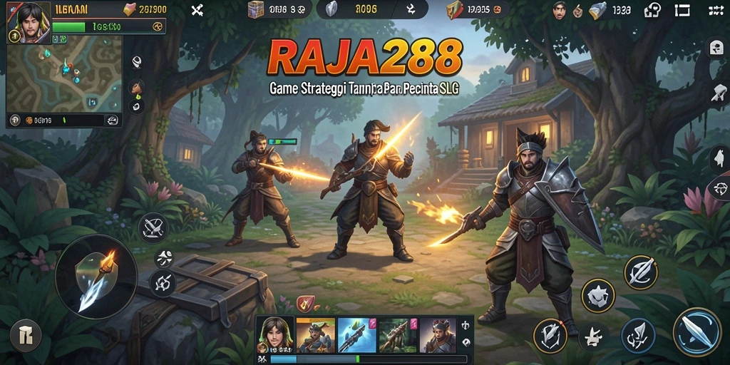 Tampilan gameplay RAJA288 yang seru dan interaktif.