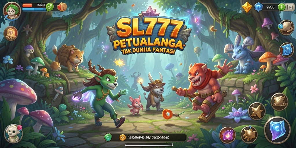 Tangkapan layar SL777 menampilkan petualangan seru dalam dunia fantasi.